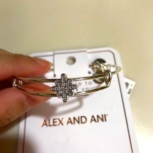 Alex & Ani Snowflake bangle